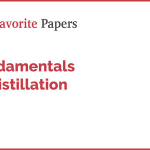 Fundamentals of Distillation
