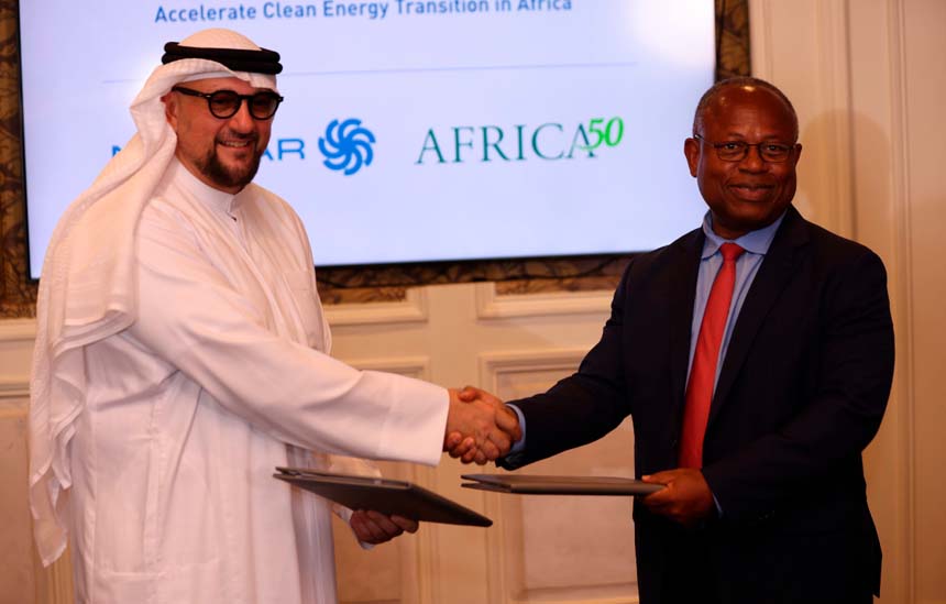 Masdar and Africa50 Join Forces to Accelerate Clean Energy Transition Across Africa Masdar and Africa50 Join Forces to Accelerate Clean Energy Transition Across Africa