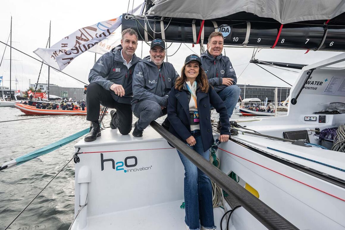 IDRA wholeheartedly cheers for the Be Water Positive Sailing Team as they prepare to start the Transat Jacques Vabré 2023 Race